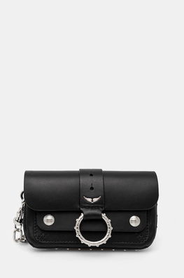 ZADIG&VOLTAIRE Poseta De Piele Culoarea Negru, LWBA00017