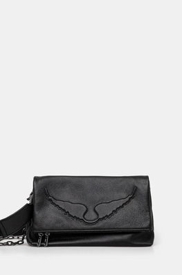 ZADIG&VOLTAIRE Poseta De Piele Culoarea Negru, LWBA02566