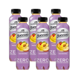 Suc San Benedetto Succoso Zero Macedonia 400 ml 6 Buc