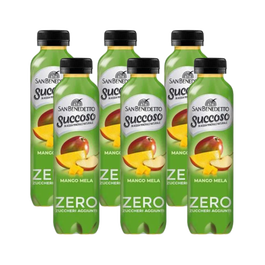 Suc San Benedetto Succoso Zero Mango Mela 400 ml 6 Buc