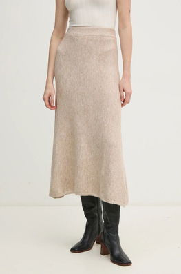 Pedro Del Hierro Fusta Culoarea Bej, Midi, Drept, 7598311