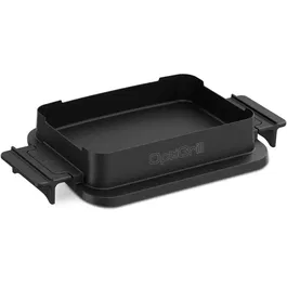Accesoriu tip tava pentru coacere Tefal Snaking & Baking XA732810, 1.6L, compatibil cu gratarul electric OptiGrill 4 in 1 si Optigrill 2 in 1, seriile GC774xx, GC773xx, GC772xx, invelis antiaderent, negru