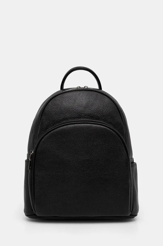 Answear Lab Ghiozdan De Piele Femei, Culoarea Negru, Mic, Neted