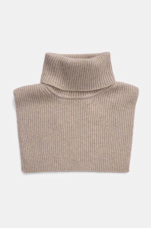 Samsoe Samsoe Fular De Lana SAFLINTI Culoarea Bej, Neted, F24300123