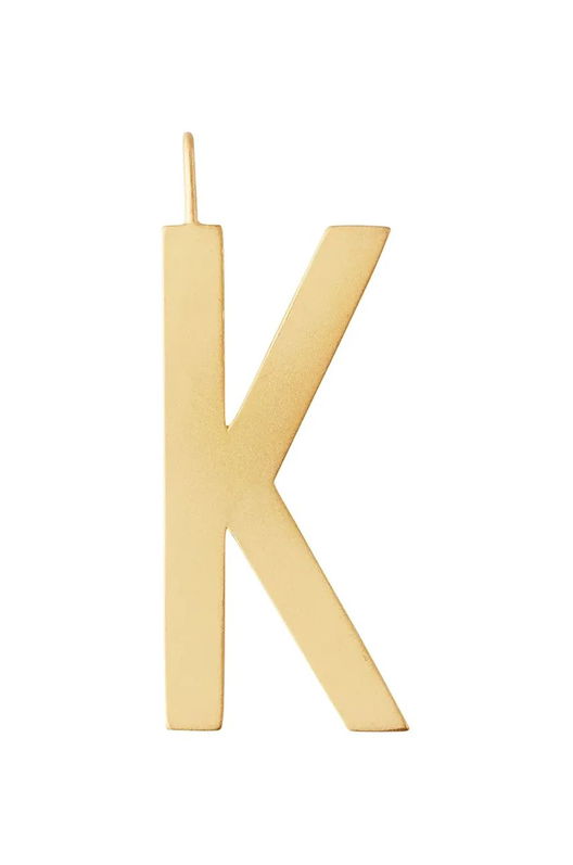 Design Letters Pandantiv Din Argint Placat Cu Aur 90201001K