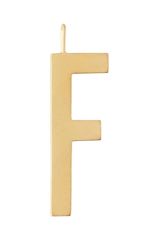 Design Letters Pandantiv Din Argint Placat Cu Aur 90201001F