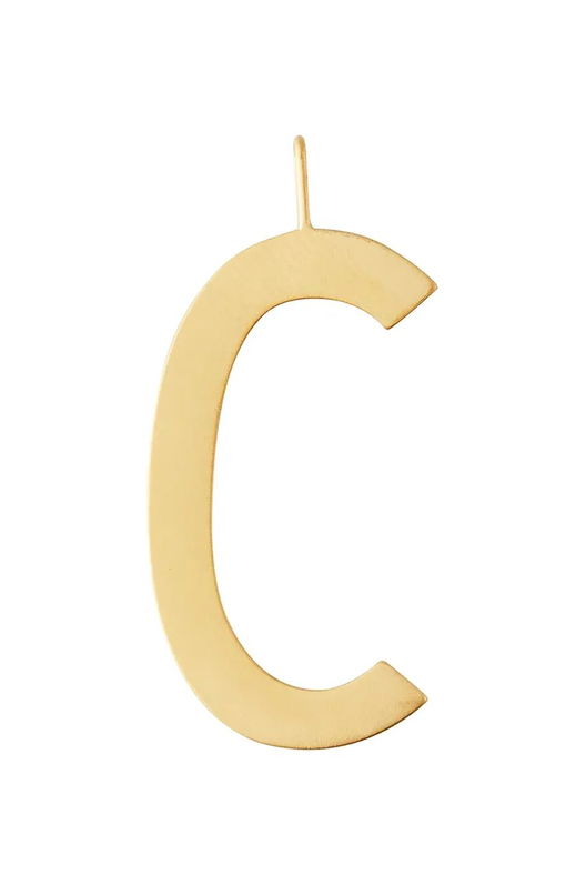 Design Letters Pandantiv Din Argint Placat Cu Aur 90201001C