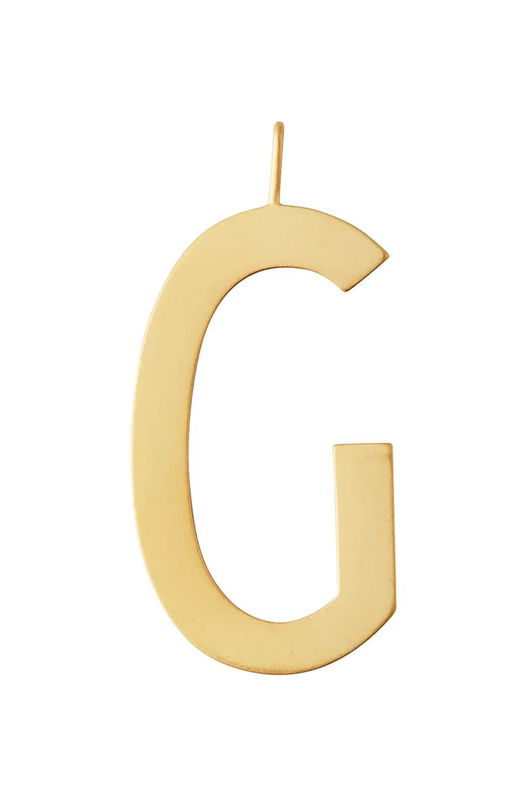 Design Letters Pandantiv Din Argint Placat Cu Aur 90201001G