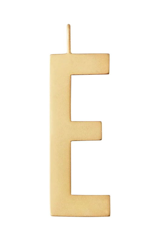 Design Letters Pandantiv Din Argint Placat Cu Aur 90201001E
