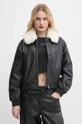 Levi's Geaca Femei, Culoarea Negru, De Tranzitie, A8975