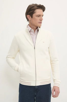 Hackett London Bluza Barbati, Culoarea Bej, Neted, HM581313