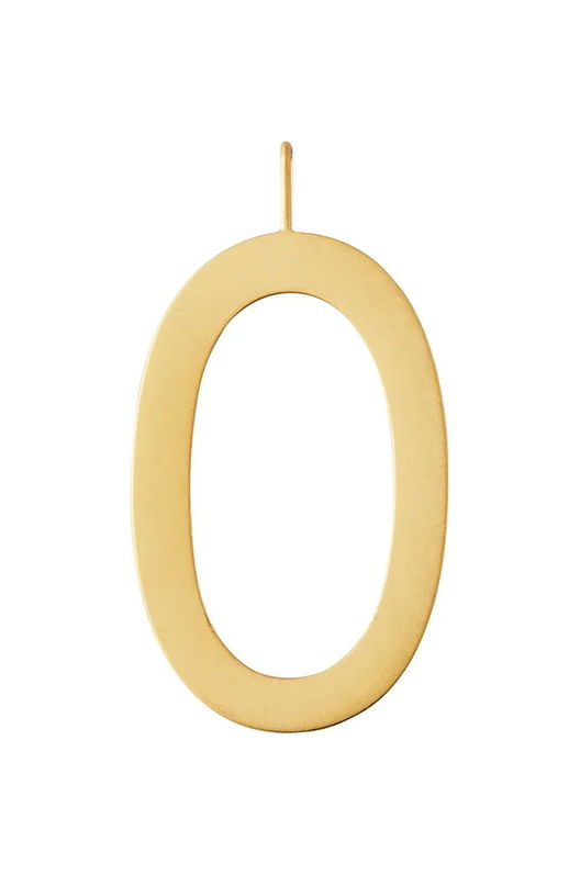 Design Letters Pandantiv Din Argint Placat Cu Aur 90201001O