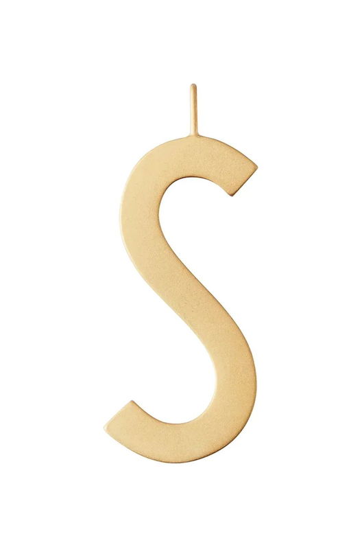 Design Letters Pandantiv Din Argint Placat Cu Aur 90201001S