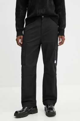 Hugo Blue Pantaloni Barbati, Culoarea Negru, Drept, 50536012