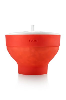 Lekue Recipient Pentru Popcorn Culoarea Rosu