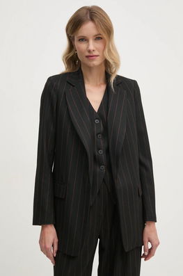 Sandro Ferrone Sacou Culoarea Negru, Desfacut, Modelator
