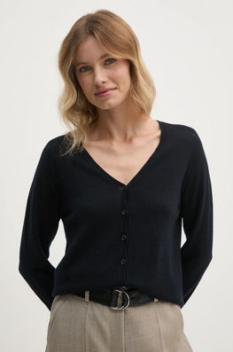Sandro Ferrone Cardigan Din Lana Culoarea Negru, Light, SFS69YBEQUOTA