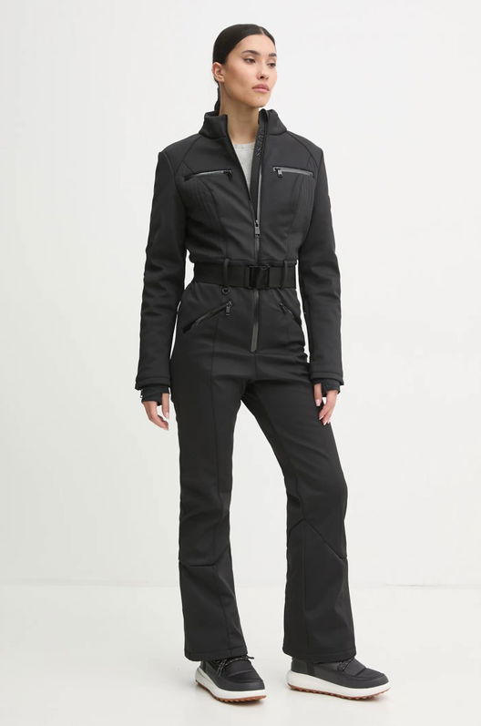 Guess Costum De Ski Culoarea Negru, W4PD1M WH1S0