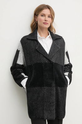 Sandro Ferrone Cardigan Femei, Culoarea Negru, Călduros, SFS87YBEGIO