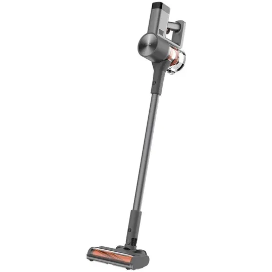 Aspirator vertical Xiaomi G20 Max, 520 W, Recipient 0.6 l, Display LED, Perie animale, Lumina LED, Gri