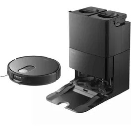 Robot de aspirare Roborock Qrevo Slim RSD0722CE, 11000 pa, aspirator, mop si statie inteligenta cu golire automata, 60W, Lidar, 5200mAh, negru