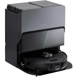 Robot de Aspirare Roborock S8 MaxV Ultra S8MVU52-00, aspirator si mop, mapare 3D, 5200 mAh, 10.000Pa, recipient praf 270 ml, recipient apa 100 ml, 69 W, 180 min autonomie, negru