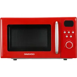 Cuptor cu microunde KOR-6S2BR-2, 20 litri, 700 W, 8 programe, 5 niveluri de putere, Rosu