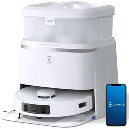 Aspirator robot DEEBOT T30 PRO OMNI Ecovacs11000Pa,TrueDetect 3D 3.0&TrueMapping 2.0,Silver