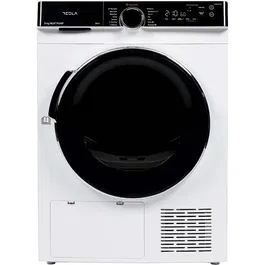 Uscator de rufe Tesla WT8H92M, 8kg, Clasa A++Pompa caldura, Inverter, Antisifonare, 16 prog,Alb