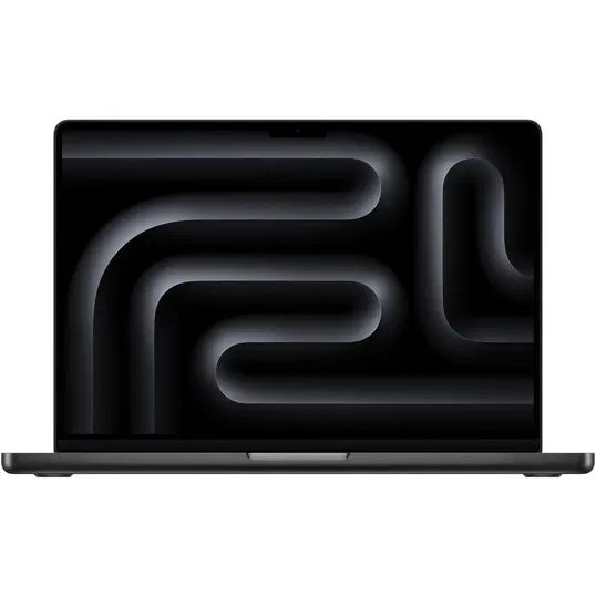 Laptop Apple MacBook Pro 14 cu procesor Apple M4 Max, 16 nuclee CPU si 40 nuclee GPU, 64GB RAM, 1TB SSD, Space Black, INT KB