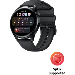 Ceas smartwatch Huawei Watch 3, 46mm, Active, Black