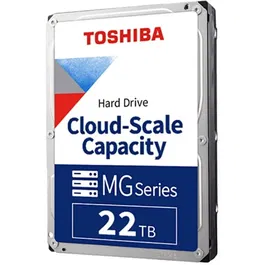 HDD Server Toshiba Enterprise MG10, 22TB, SATA-III, MAMR 512e, 7200 rpm, 3.5