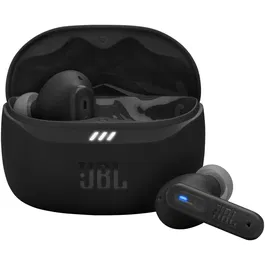 Casti In-Ear JBL Tune Beam 2, True Wireless, Bluetooth, ANC, Autonomie 48 ore, IP54, Spatial Sound, Multi-point, Negru