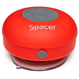 Boxa Spacer portabila, 3W RMS, 4h, rosu