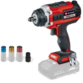 Surubelnita cu impact pe acumulator Einhell Power X-Change IMPAXXO 18/400 Solo, 18V, motor Brushless, 400 Nm, 2100 RPM, fara acumulator/incarcator
