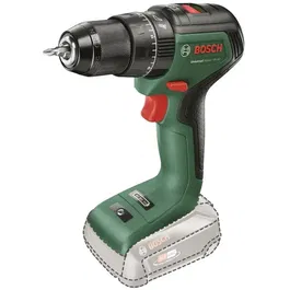 Masina de gaurit si insurubat (bormasina) pe acumulator cu percutie Bosch UniversalImpact 06039D7100, 18 V, 1900 RPM, 60 Nm, 28.500 RPM, 13 mm mandrina rapida, cap surubelnita dublu, fara acumulator/incarcator