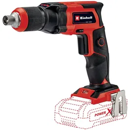 Masina de insurubat pentru gips-carton pe acumulator Einhell TE-DY 18 Li-Solo Power X-Change, 18 V, 4000 rpm, opritor de adancime, functionare continua, fara acumulator si incarcator, inclus geanta