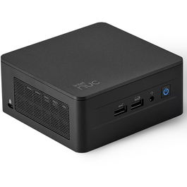 Mini PC Asus NUC 13 Pro Kit NUC13ANHi3 cu procesor Intel® Core™ i3-1315U pana la 4.50 GHz, fara RAM, fara stocare, Intel® UHD Graphics , No OS, No cord, Black