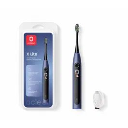 Periuta de dinti smart sonica Oclean X Lite, 72,000 miscari/min, 5 moduri, 65 dB, IPX7 waterproof, perie Professional Clean, Albastru