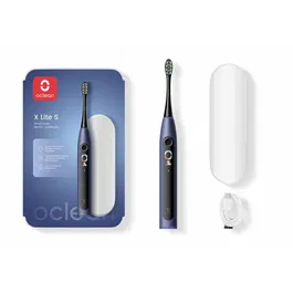 Set periuta de dinti smart sonica Oclean X Lite, Functii: Motor Maglev 72,000 miscari/min, 5 moduri, 65 db, Albastru