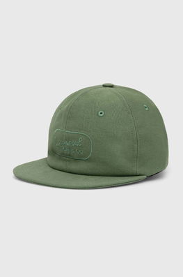 Universal Works șapcă De Baseball Din Bumbac Baseball Hat Culoarea Verde, Cu Imprimeu, 30811.BIRCH