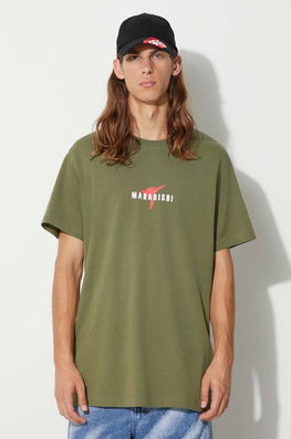 Shirt Culoarea Verde, Cu Imprimeu, 1070 Maharishi