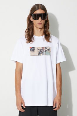 Shirt Culoarea Alb, Cu Imprimeu, 1071 Maharishi