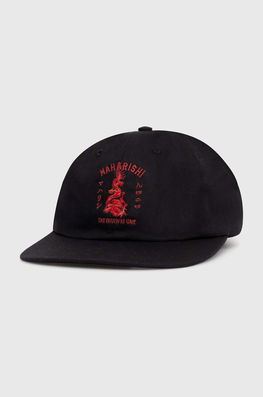 Maharishi șapcă De Baseball Din Bumbac Dragon Anniversary Cap Culoarea Negru, Cu Imprimeu, 1276.BLACK