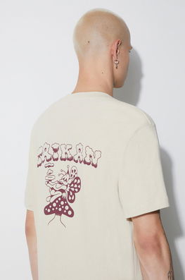 Taikan Tricou Din Bumbac Taikan By Matt Gazzola "Smoke" S/S Tee Culoarea Bej, Uni TT0006.CRM