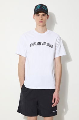 Logo Tee Barbati, Culoarea Alb, Cu Imprimeu, TN240TTSST04 Thisisneverthat