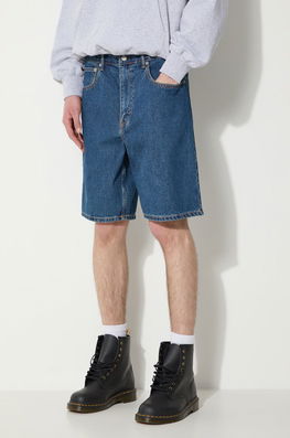 Thisisneverthat Pantaloni Scurti Jeans Washed Denim Short Barbati, TN240DSO5S01