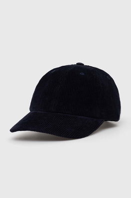 Norse Projects șapcă De Baseball Din Bumbac Wide Wale Corduroy Sports Cap Culoarea Bleumarin, Uni N80.0131.7004