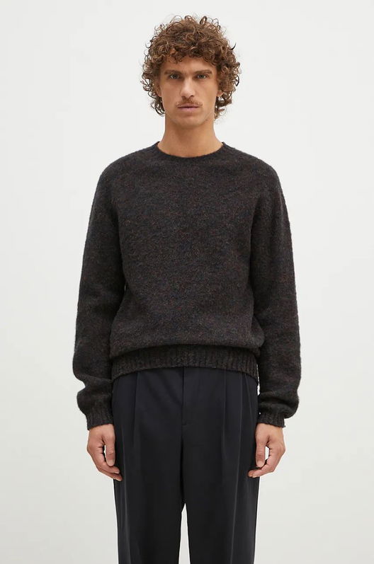 Norse Projects Pulover De Lână Birnir Brushed Lambswool Bărbați, N45.0520.9901
