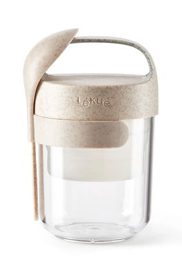 Lekue Lunchbox To Go Organic 600 Ml Culoarea Bej